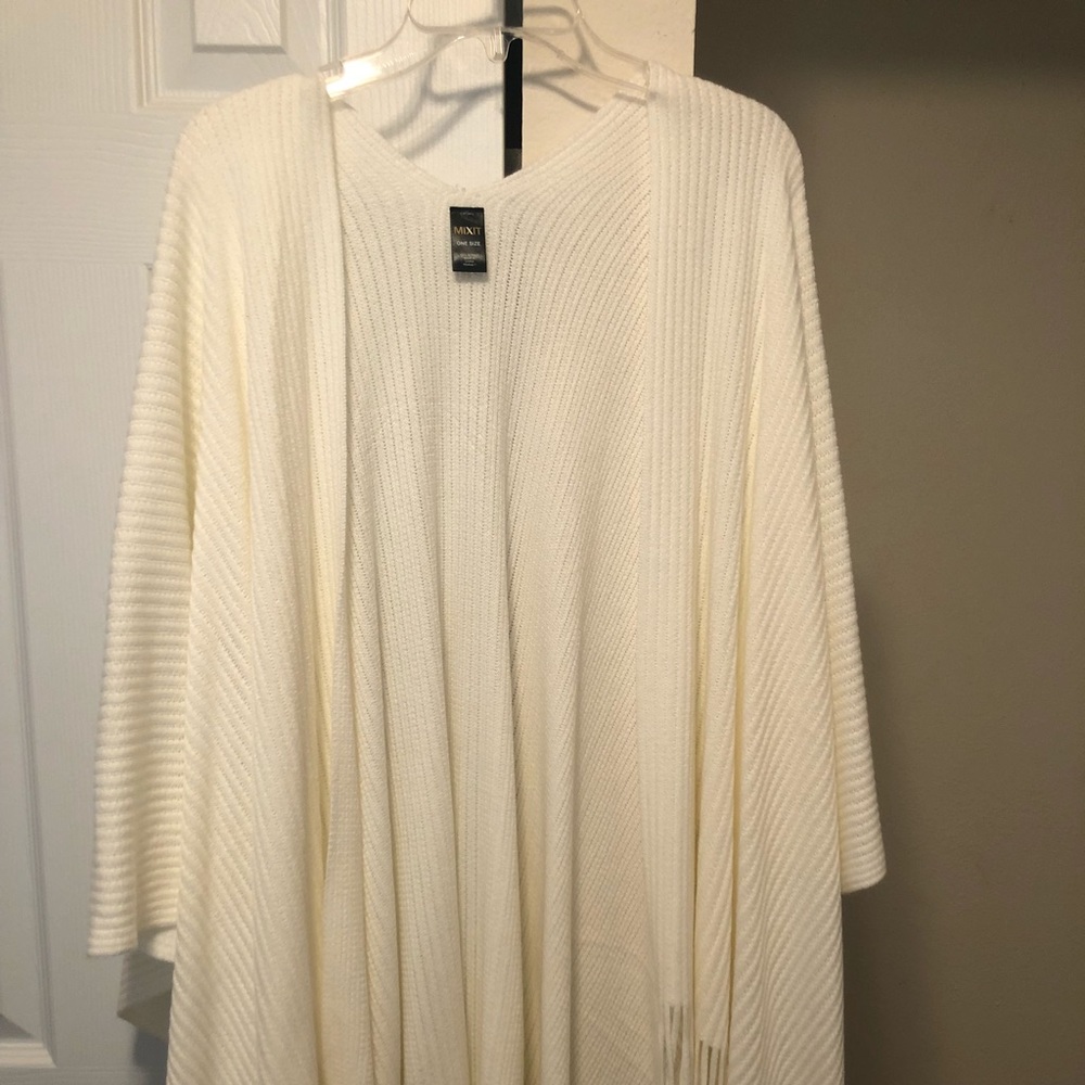 MIXIT ivory cream kimono